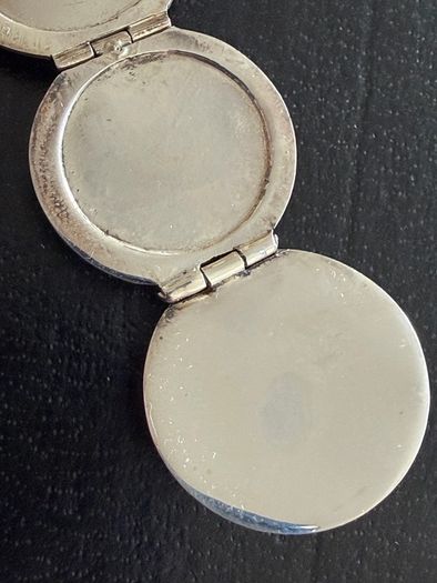 silver necklace