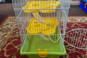 Small Hamster cage with accessories