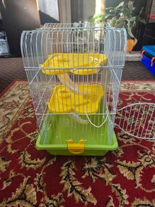 Small Hamster cage with accessories