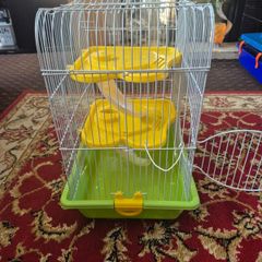 Small Hamster cage with accessories