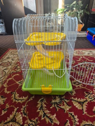 Small Hamster cage with accessories