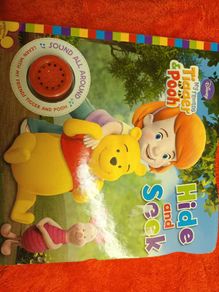 Trigger and Pooh Hide and Seek sound book