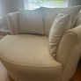 Electric recliner 3 seater and cuddle chair. Image 3