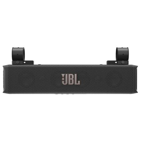 JBL RallyBar S 21" Bluetooth Speaker, Outdoor Hi-Res Audio Soundbar with 8 Waterproof Speakers and Subwoofer