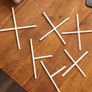 Bulk Lot: 8x Packs of IKEA LOTS (BLODLONN) 30x30 cm Square Glass Mirrors + Spacers Image 4