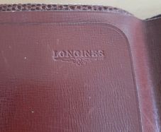 Vintage Longines travel wallet
