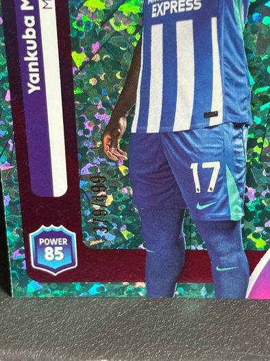 2025/26 Topps Premier League Yankuba Minteh /499 (Numbered Parallel)