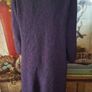 Luxe Plum Coatigan with Fur Collar - Mind, Sense, Spirit Brand, UK M 12/14, AV Image 10
