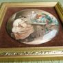 Vintage Framed Genuine Staffordshire Ceramic Image 4