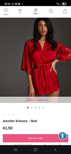Hunkemoller kimono/robe