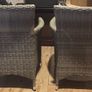 Brand new outdoor wicker chairs - Sold as pair Image 4