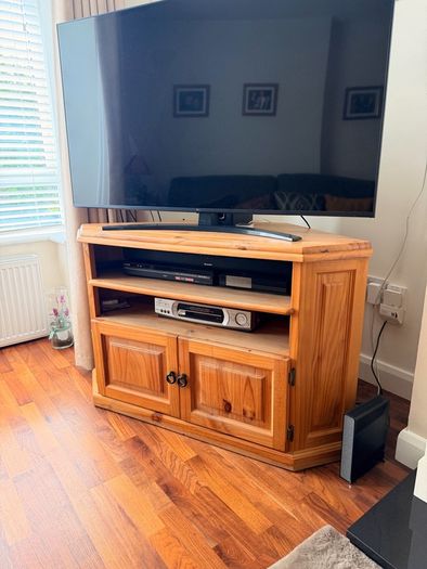 Solid Pine TV Unit