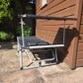 Folding Sun Lounger with Canopy Image 5