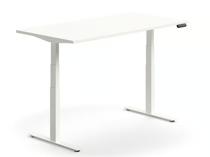 Premium Edit Office Electric Sit Stand Desk (1600x800mm)  All White
