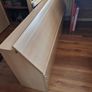 King size bed frame with large storage box. Image 4