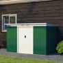 4ft x 9ft Steel Garden Tool Shed Image 3