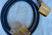 Scart lead , high quality 21 pin , 1.5m , professional standard OFC