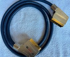 Scart lead , high quality 21 pin , 1.5m , professional standard OFC