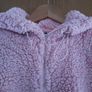 bershka pink thick fleece hoody Image 2