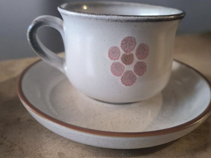 Vintage Denby Gypsy Cups and Saucers Set