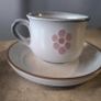 Vintage Denby Gypsy Cups and Saucers Set Image 2