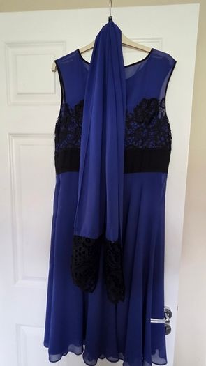Royal Blue Size 14 Dress
