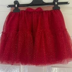 Girls Red Skirt