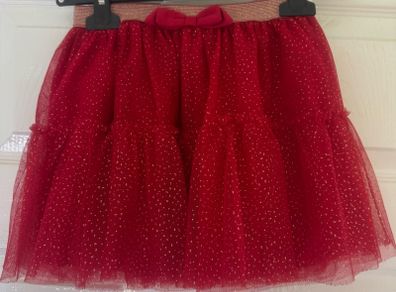 Girls Red Skirt