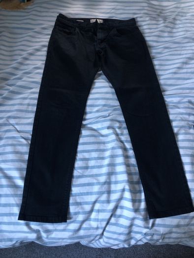 Mens black jeans