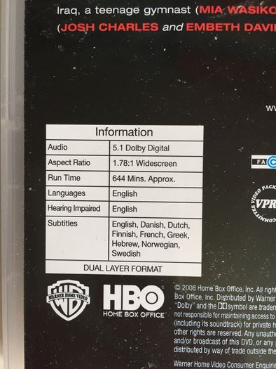 In Treatment - Season 1-3 (2008-2010) Gabriel Byrne [DVD TV Boxsets]