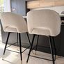 Eichholtz boucle counter stools Image 2