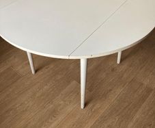 Kitchen table sides fold down