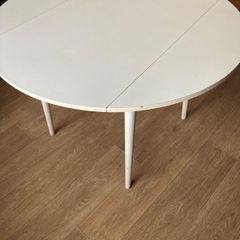 Kitchen table sides fold down