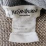Vintage Yves Saint Laurent wool blend jumper in very good condition with a small repair on the front see photos UK size 10 but see last three photos for exact measurements made in France FREE STANDARD POSTAGE INCLUDED Image 6