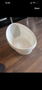 Snuggle Baby & Toddler Bath White Like New Immaculate Condition