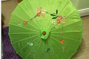 Wooden handle oil paper umbrella