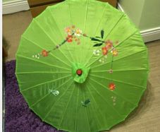 Wooden handle oil paper umbrella