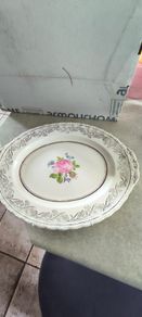 Vintage W H Grindley Staffordshire  Serving Platter 1950s as hanging plate