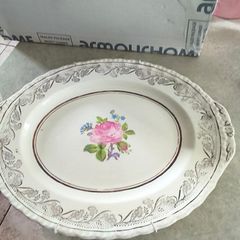 Vintage W H Grindley Staffordshire  Serving Platter 1950s as hanging plate