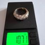 White Gold shamrocks ring Image 2