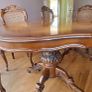 Inlaid Italian Rosewood Dining Room set Image 2