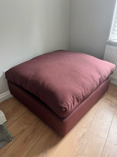 Brand new unused chaise footstool