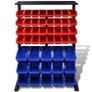Blue & Red Garage Tool Organiser Image 2
