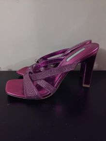 purple diamond heels new size 6
