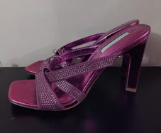 purple diamond heels new size 6
