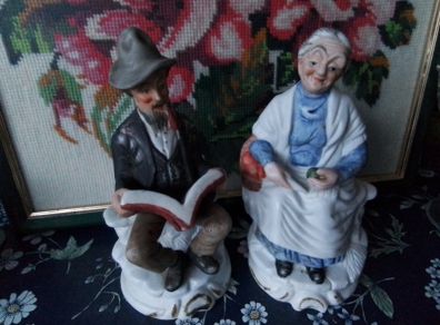 Old Man & Woman figurines