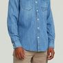 G Star Raw Denim Shirt Image 3