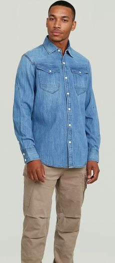 G Star Raw Denim Shirt