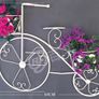 Bike planter on the wall Image 2