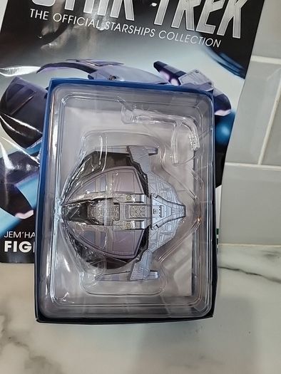 star trek eaglemoss jem hadar fighter